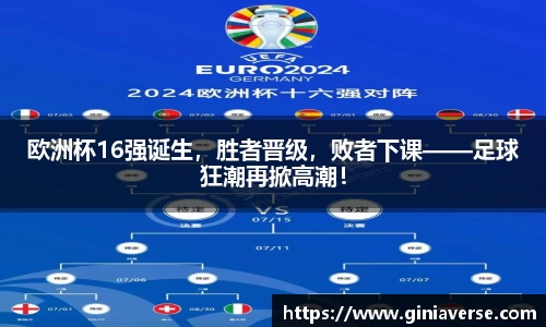 欧洲杯16强诞生，胜者晋级，败者下课——足球狂潮再掀高潮！