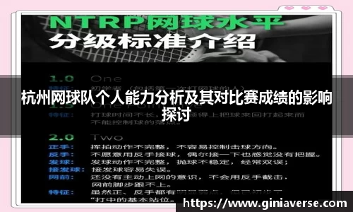 杭州网球队个人能力分析及其对比赛成绩的影响探讨